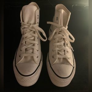 Converse canvas Made with Love Platform High Tops